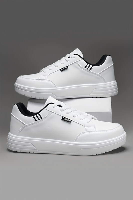 Erkek Beyaz Günlük Spor Ayakkabı - Rahat ve Şık Tasarım