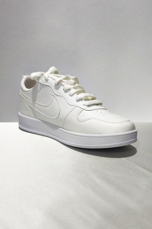 Erkek Beyaz Spor Ayakkabı | Günlük Rahat Sneaker | Yumuşak Taban Yürüyüş Ayakkabısı