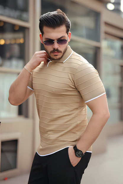 Beyaz Triko Tshirt