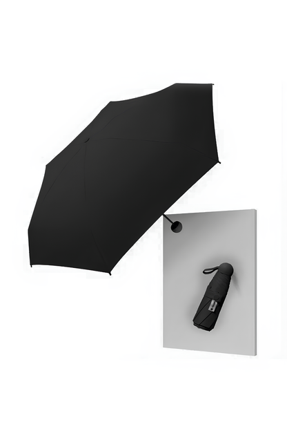 Katlanabilir Taşınabilir Şemsiye - 4 Renk Seçeneğiyle Minimalist Tasarım Siyah,Krem,Lacivert,Bordo