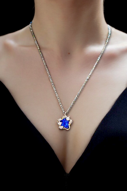 Su Yeşili Kadın Çelik Kolye