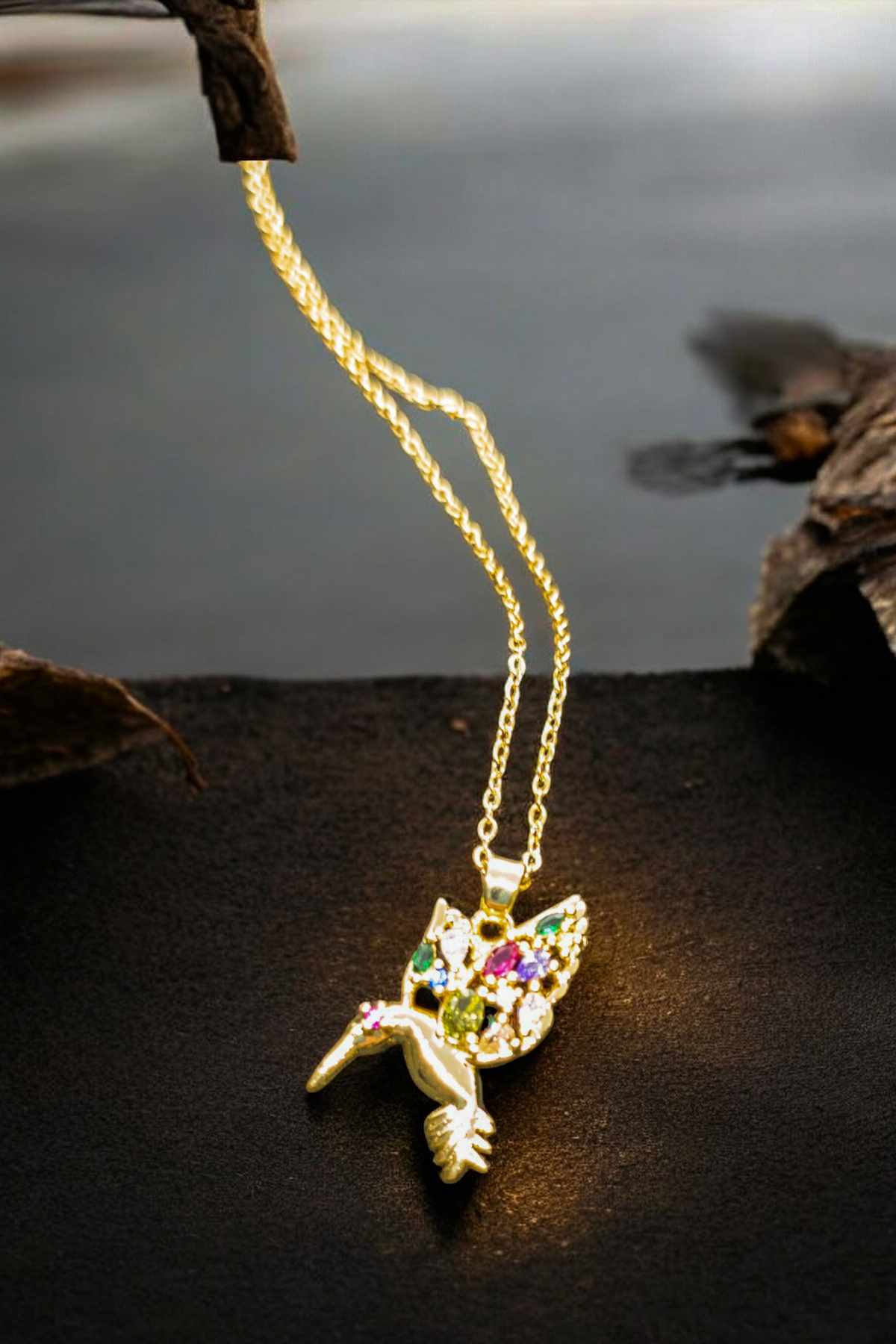 Parlak Yusufçuk Kolye