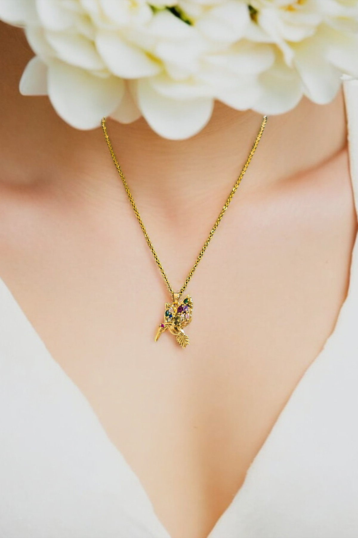 Parlak Yusufçuk Kolye