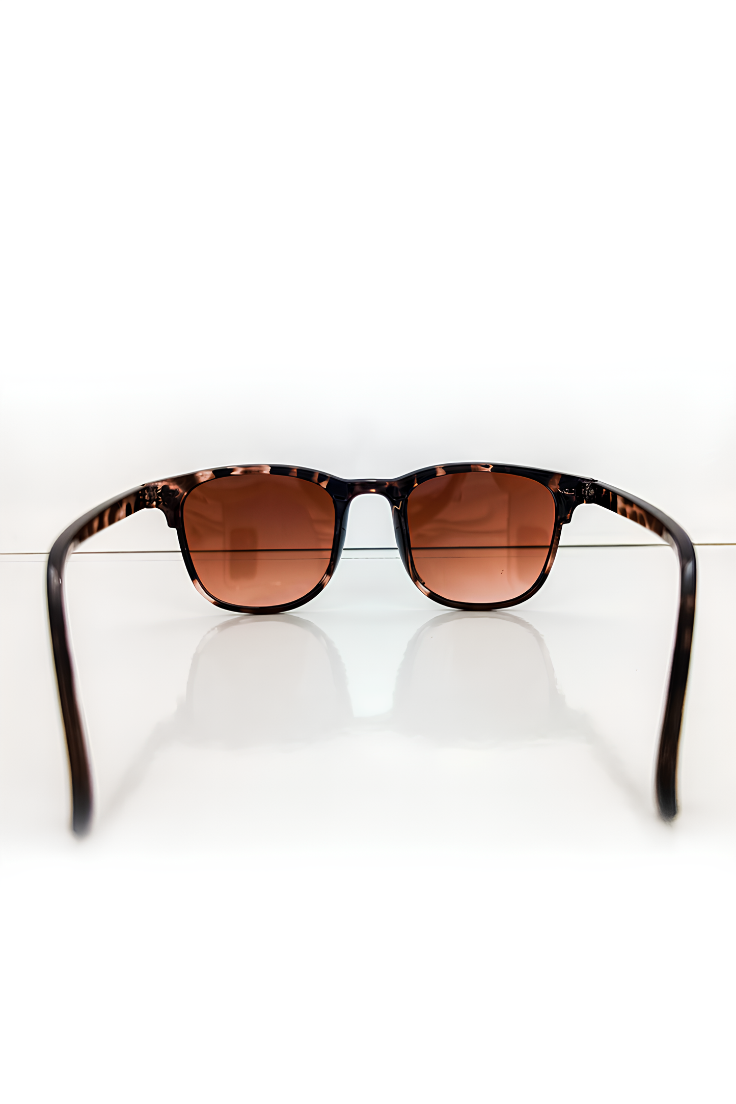 Leopar Desenli Kahverengi Güneş Gözlüğü